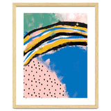 Abstract Pink Blue Dreamy Painting thumbnail