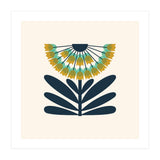 Green Retro Allium (Print Only) thumbnail