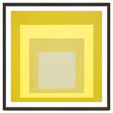 JOSEF ALBERS - HOMAGE TO THE SQUARE YELLOW WHITE thumbnail
