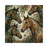 Wild Horses In Bloom (Print Only)