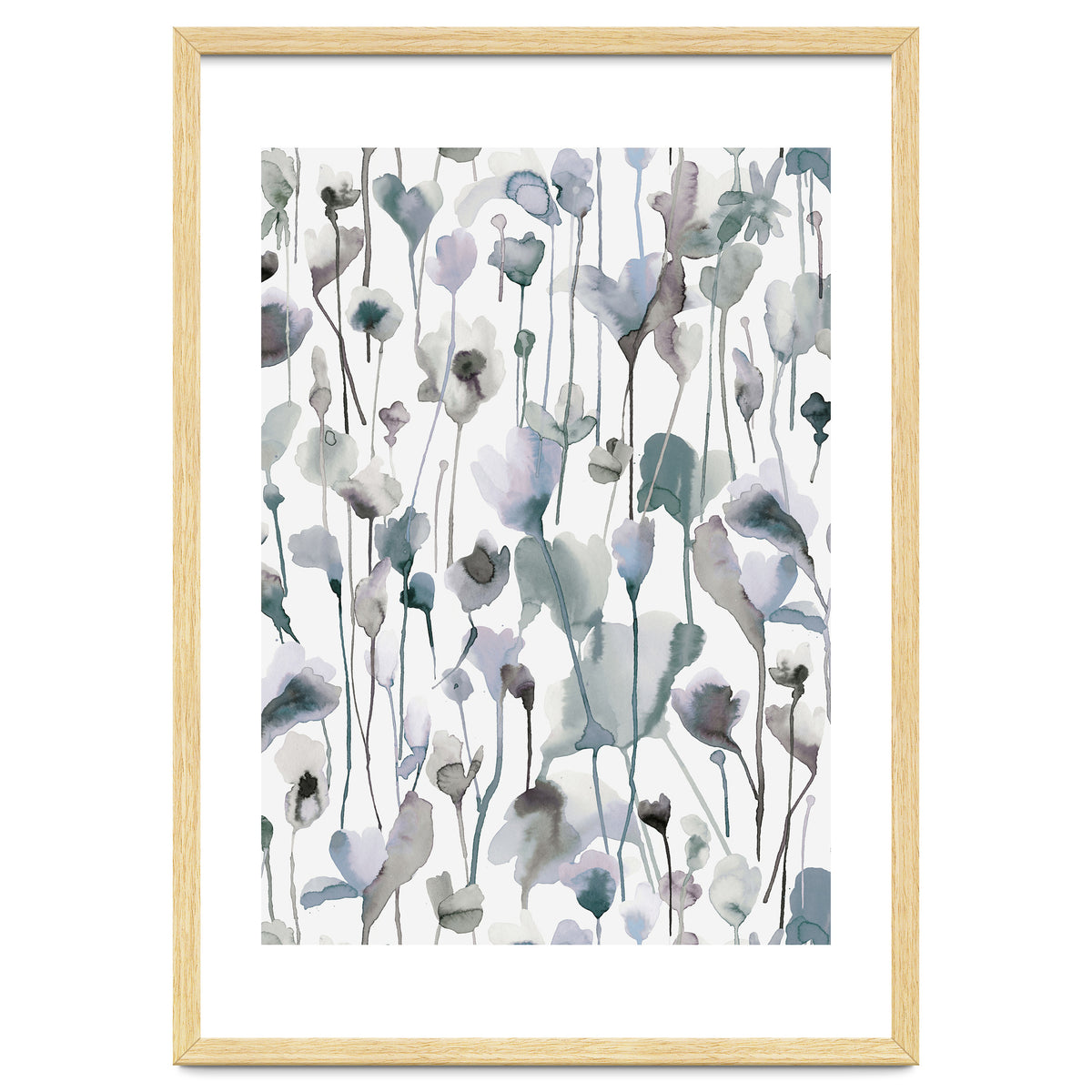 Watercolour Cozy Wild Flowers