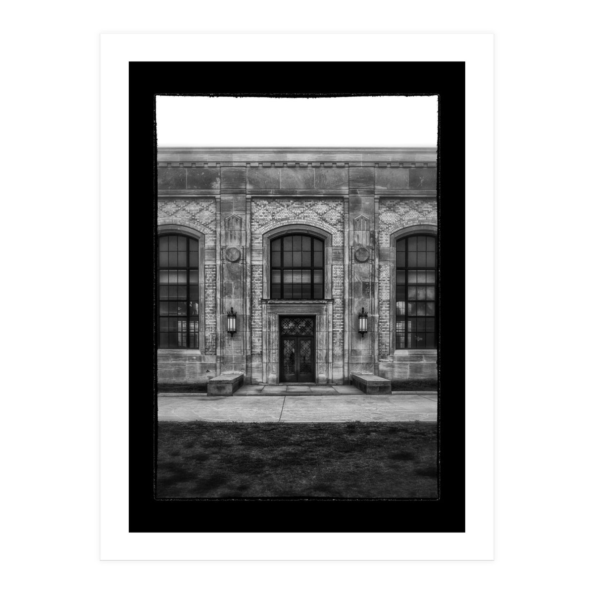 RC Harris Waterworks No 1 with Border (Print Only)