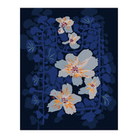 Orchid shadow blue notes (Print Only)