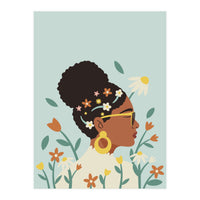 Spring Afro Girl (Print Only)