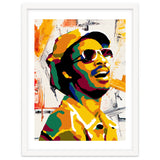 Stevie Wonder Retro Pop Art 3 thumbnail