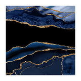 Navy & Gold Agate Texture 11  (Print Only) thumbnail