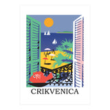 Crikvenica, View From a Window (Print Only) thumbnail