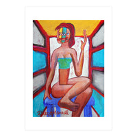 Mujer En La Silla 12 (Print Only)