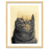 Cat double exposure thumbnail