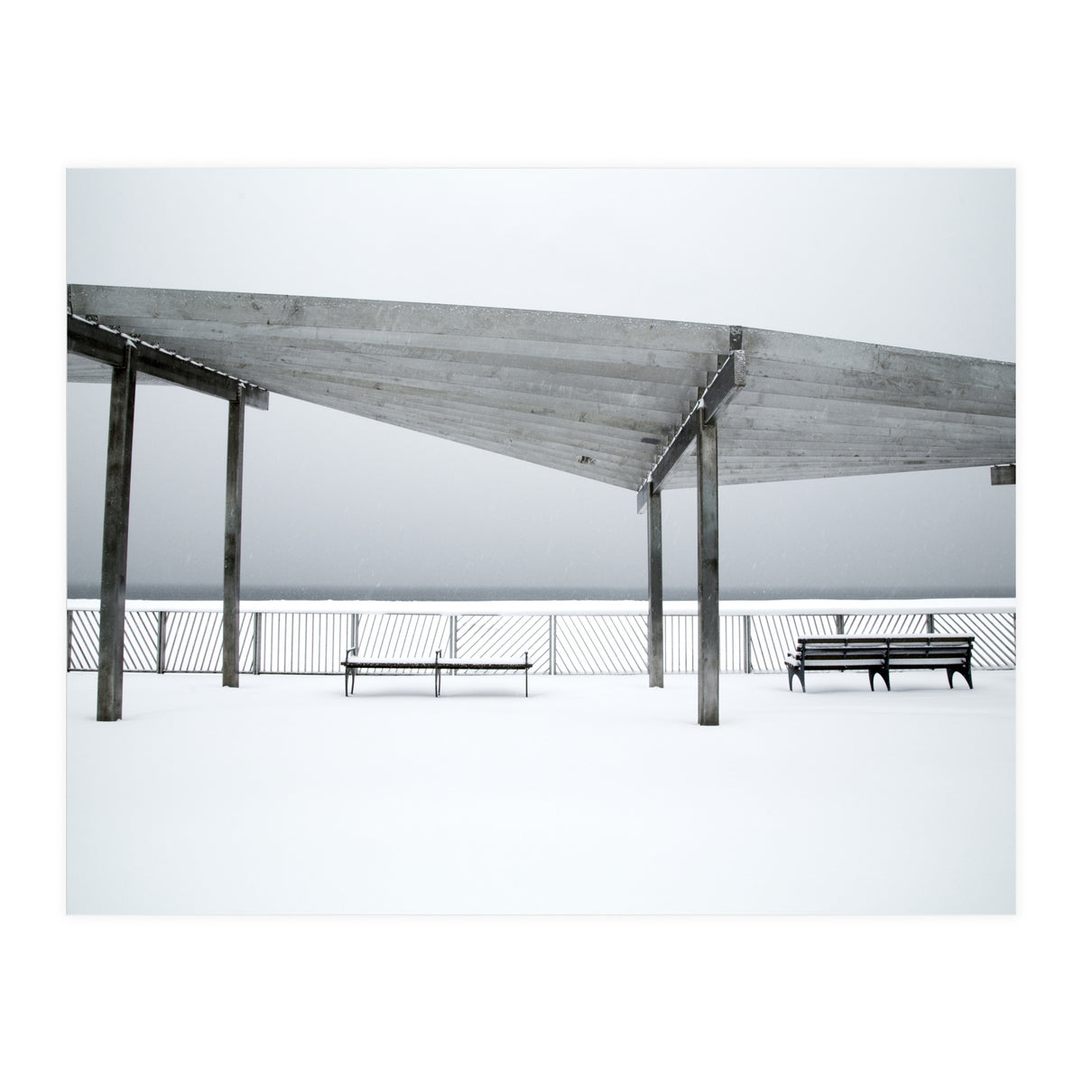 Rest point - Winter seascape (Print Only)