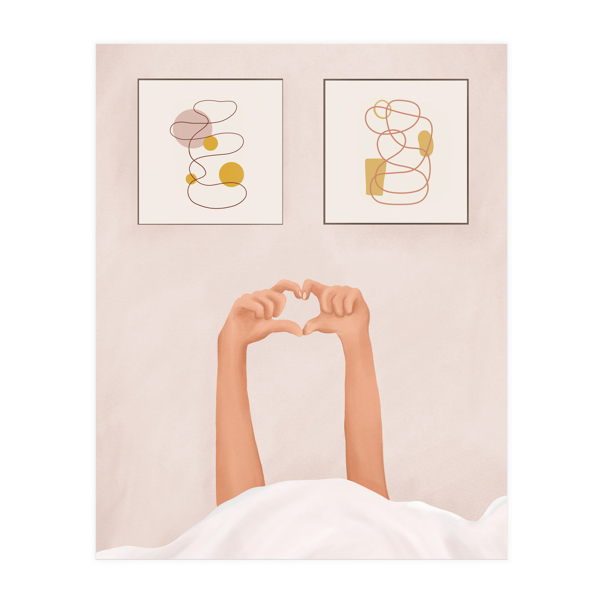 Hand Heart (Print Only)