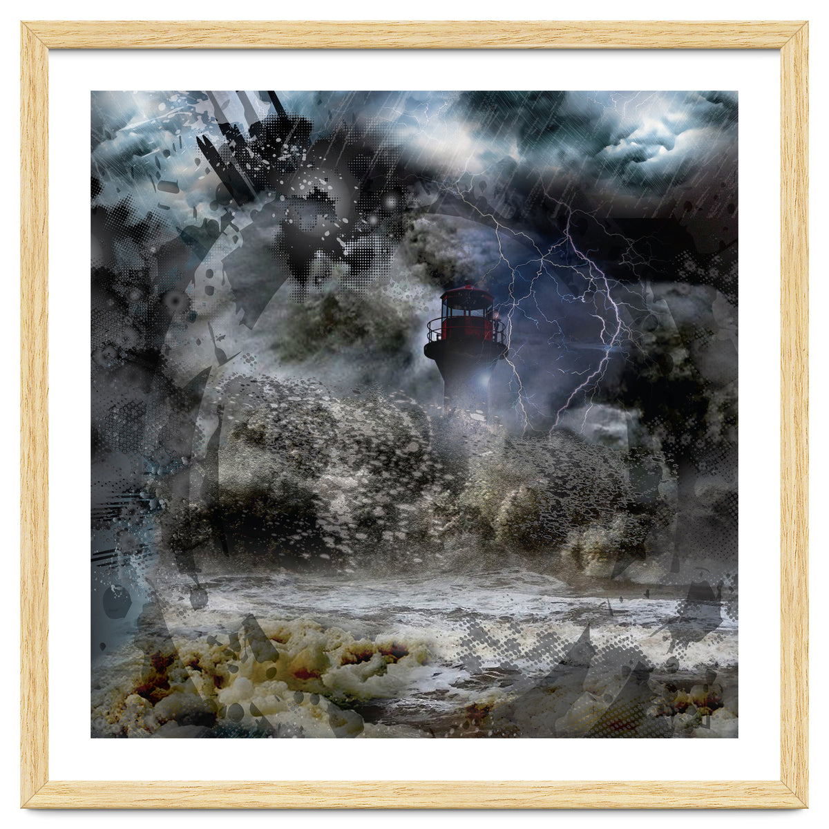 Lighthouse Storm