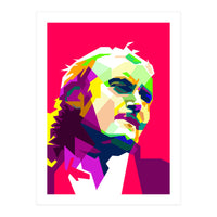 Phil Collins Pop Art WPAP (Print Only)