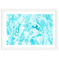 Ocean Blue Marble #society6 #decor #buyart