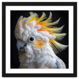 Beautiful Cockatoo Parrot Portrait Headshot thumbnail