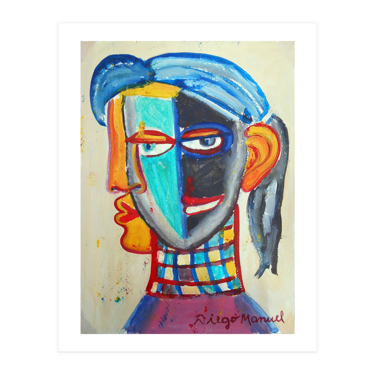Cabeza De Mujer 32 (Print Only)