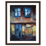 Pastel impression of an old house facade thumbnail