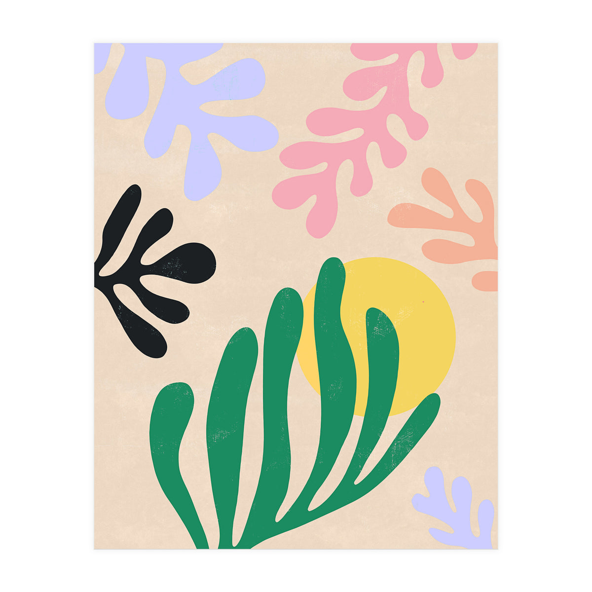 Matisse Leaves II (Print Only)
