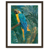 Macaw in the jungle thumbnail