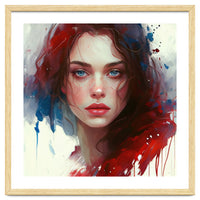 Modern Fairy Tale Blue Eyed Portrait