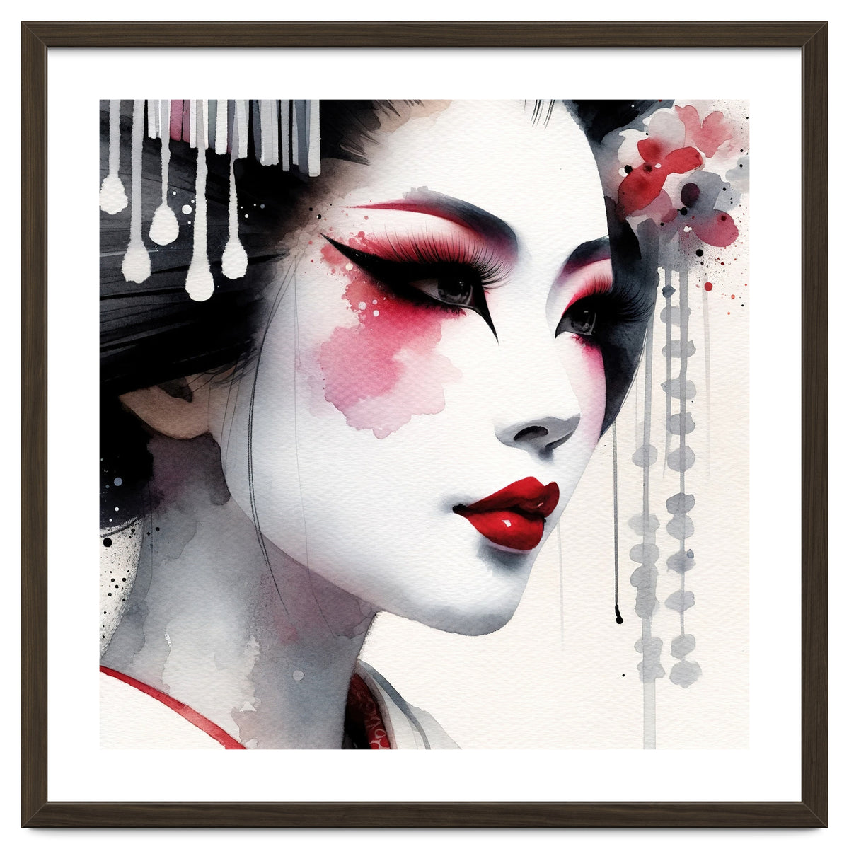 Porcelain Bloom Modern Geisha