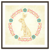 Floral Rabbit Wreath thumbnail