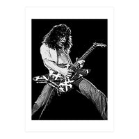 Eddie Van Halen American Rock Guitarist Legend (Print Only)