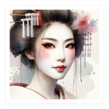 Rose Veil Modern Geisha (Print Only) thumbnail