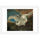 The Threatened Swan. The Threatened Swan; Interpreted later as an Allegory on Johan de Witt. Dati... thumbnail