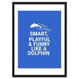 Smart, playful and funny like a dolphin thumbnail