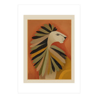 Leaf Mane Lion II (Print Only)