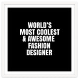 World's most coolest and awesome fashion designer thumbnail