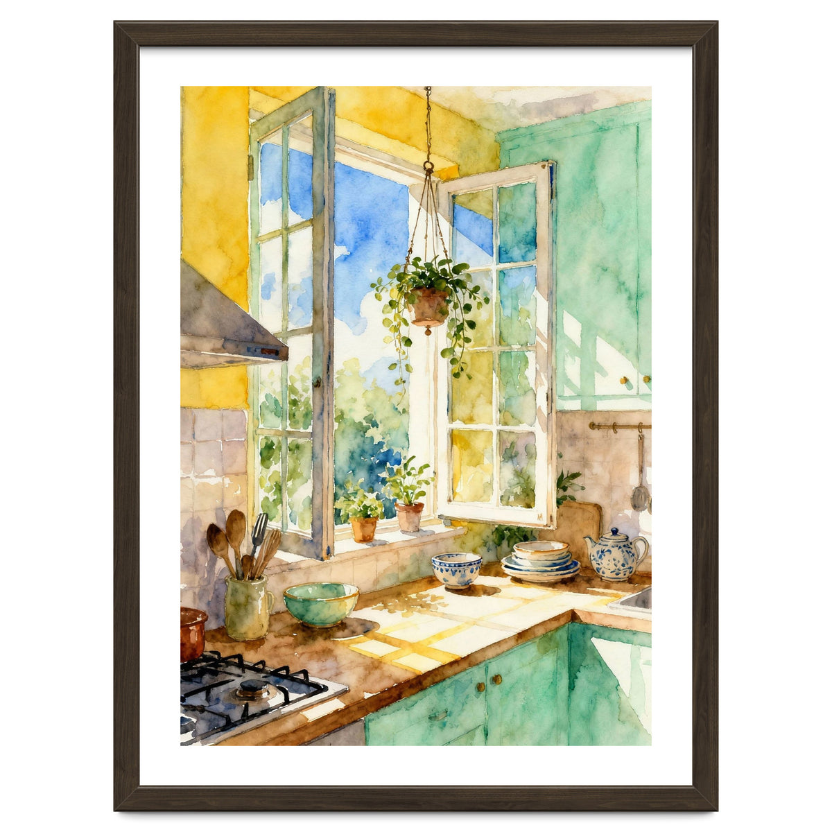 Matisse Inspired Kitchen Room