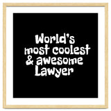 World's most coolest and awesome lawyer thumbnail