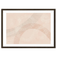 calming essentials Curved Lines chalky peach