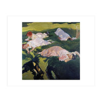 The Siesta - 1912 - 200x201 cm - oil on canvas. (Print Only)