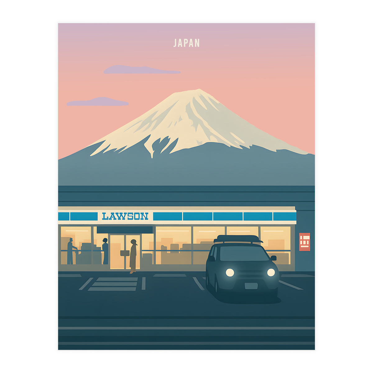 Mount Fuji Japan  (Print Only)