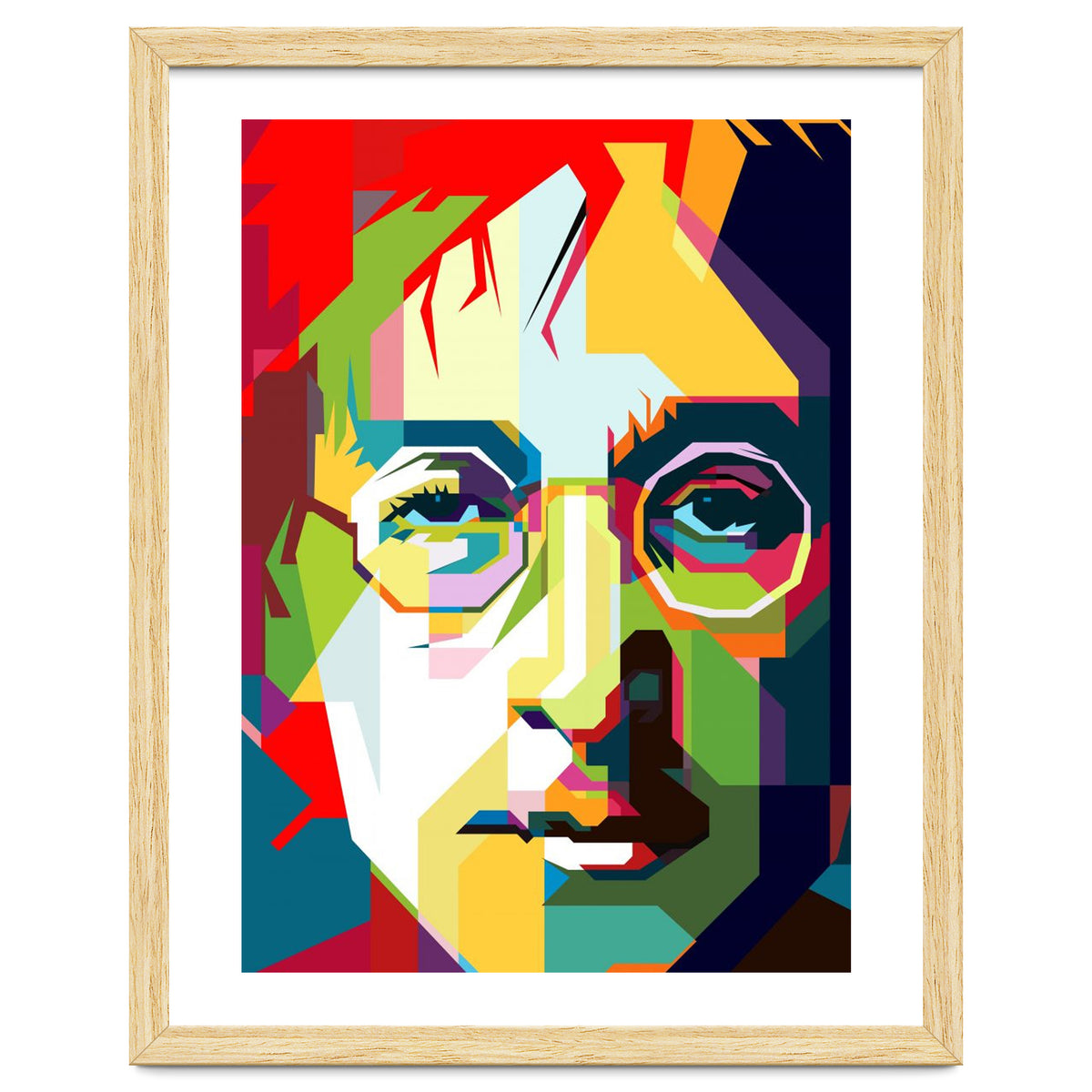 John Lennon Imagine Song Pop Art Wpap