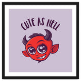 Cute as Hell Devil with Dark Text thumbnail