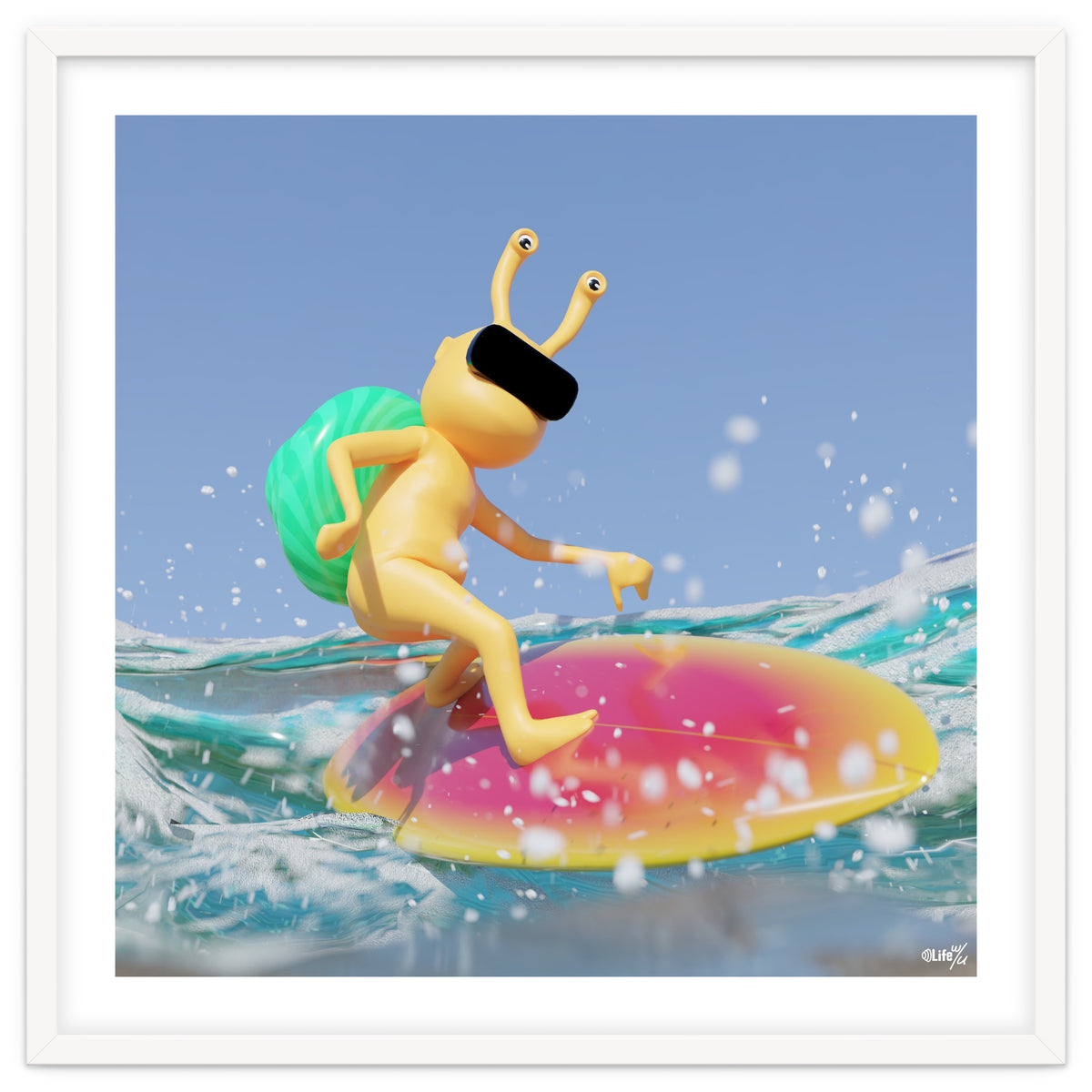 Surfing - angle #2 (Lwuba 043 Salt Proof Surfing 02)