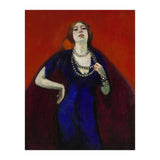 The Blue Dress. Date: 1911. Dimensions: 146.2 cm x 114.4 cm, 161.0 cm x 129.4 cm. (Print Only) thumbnail
