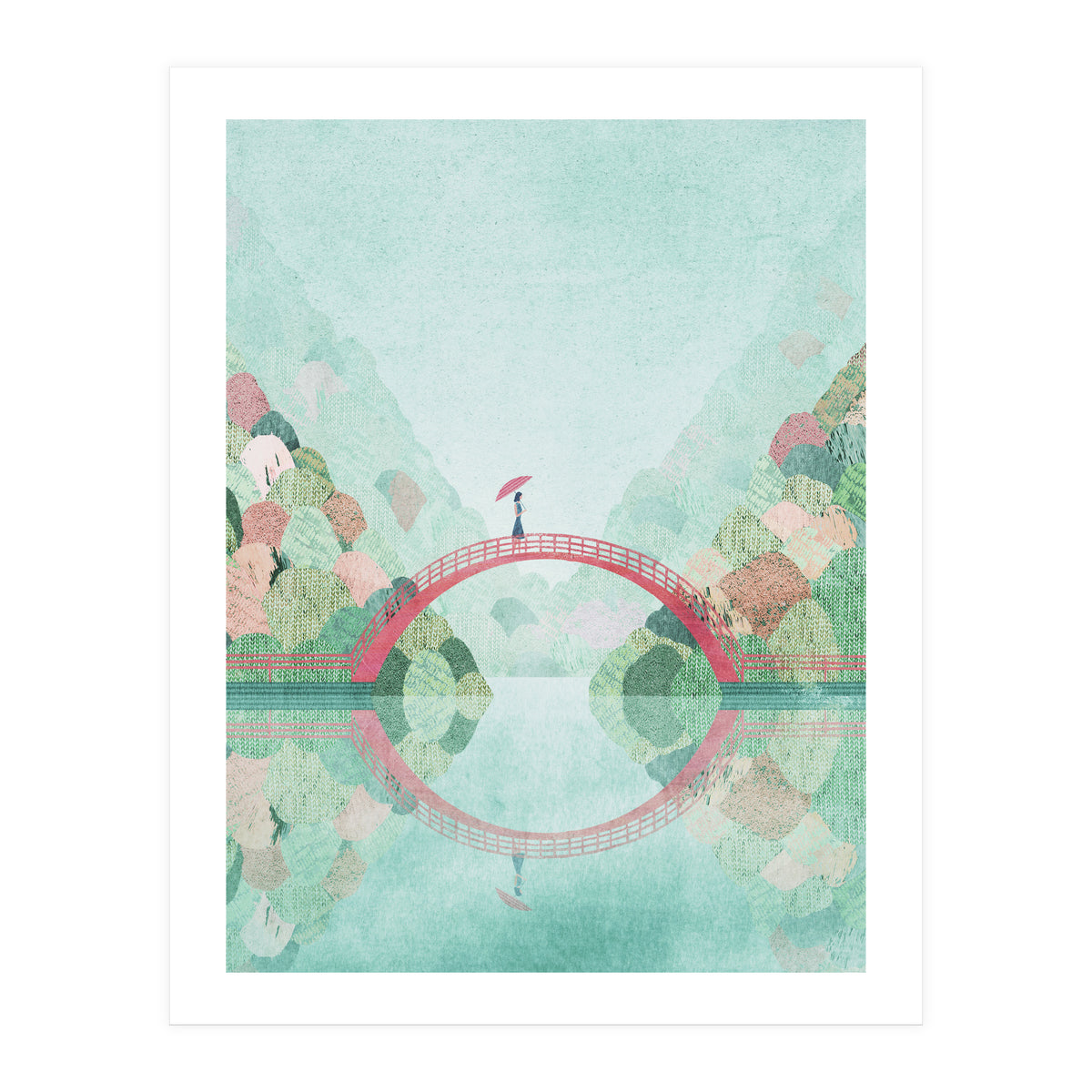 Girl On The Bridge (Print Only)