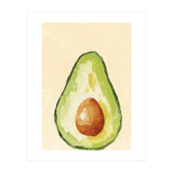 Avocado Half, Fresh Food Kitchen Art (Print Only) thumbnail