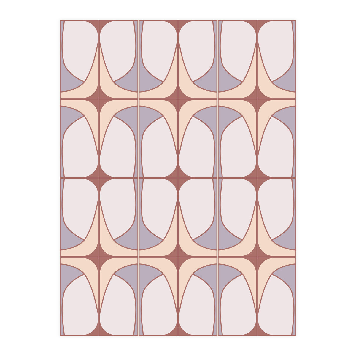Romantic Deco Tiles (Print Only)