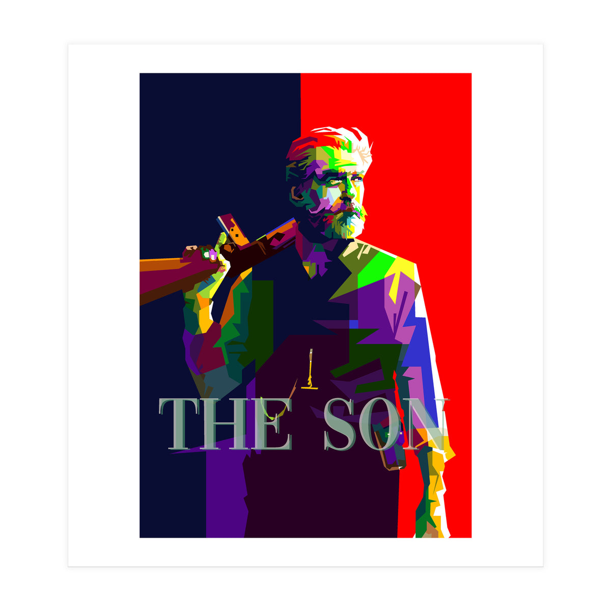 Pierce Brosnan Pop Art WPAP Trending Now (Print Only)