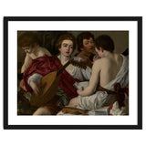 Caravaggio – The Musicians (c.1595) thumbnail