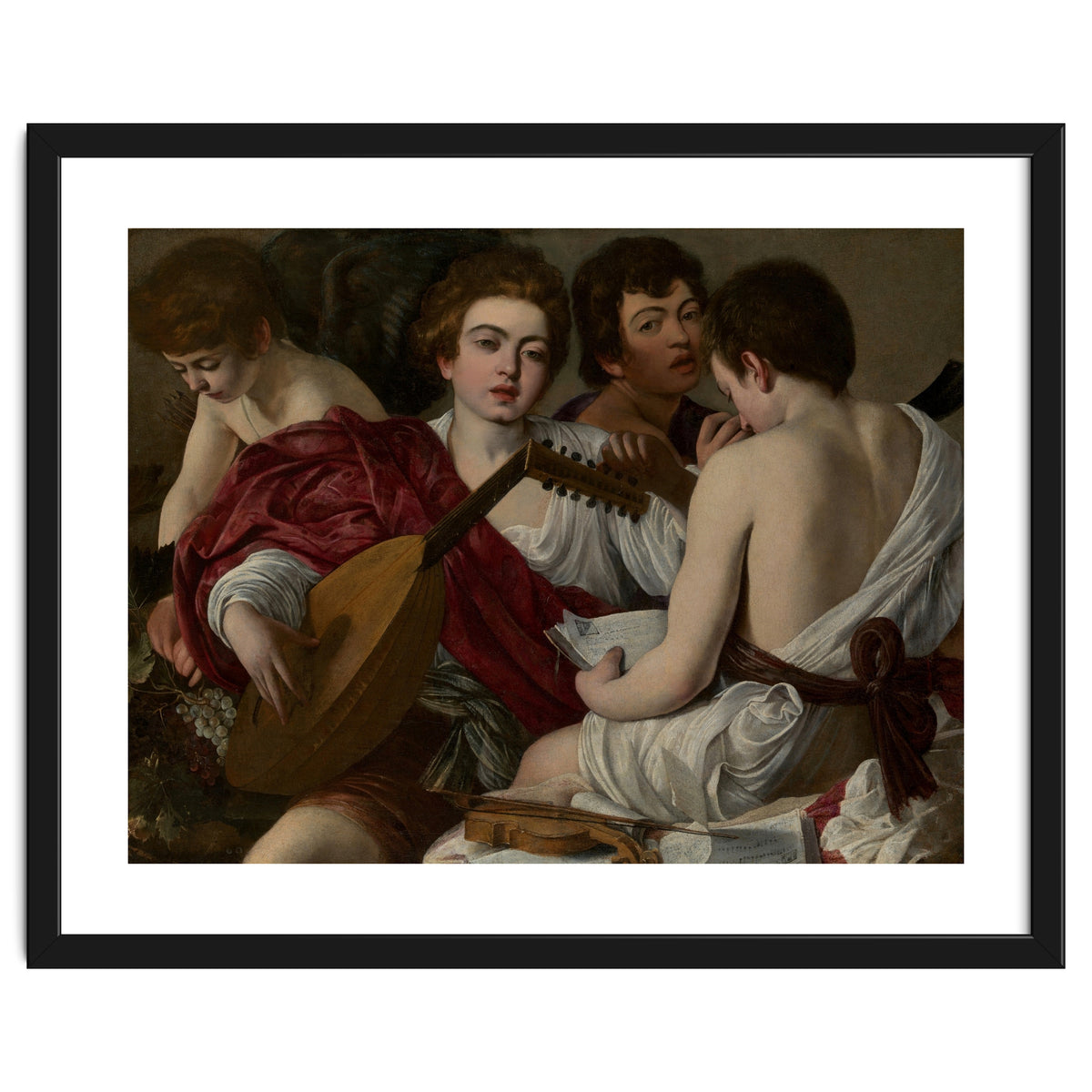 Caravaggio – The Musicians (c.1595)