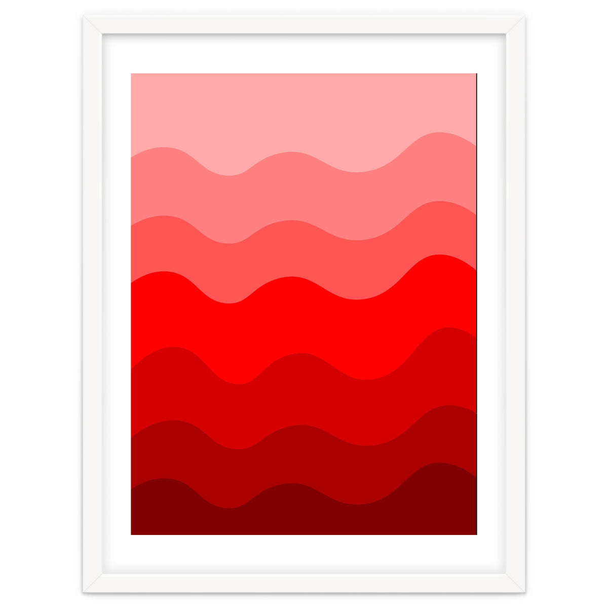Red gradient design