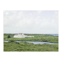 House in the green field - Iceland (Print Only)