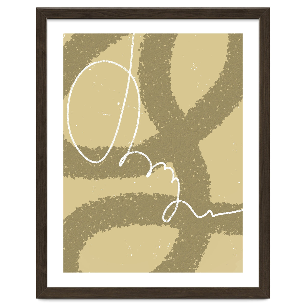 Dance of Lines on Sand Dunes